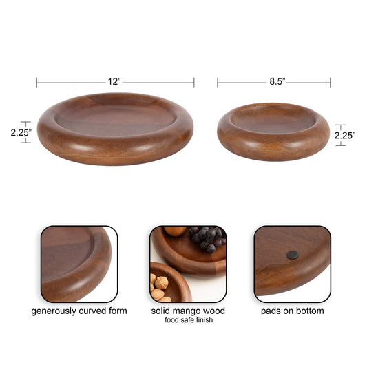 Plumt Nesting Wood Bowl Set