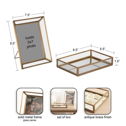 Nevala Frame and Tray Set