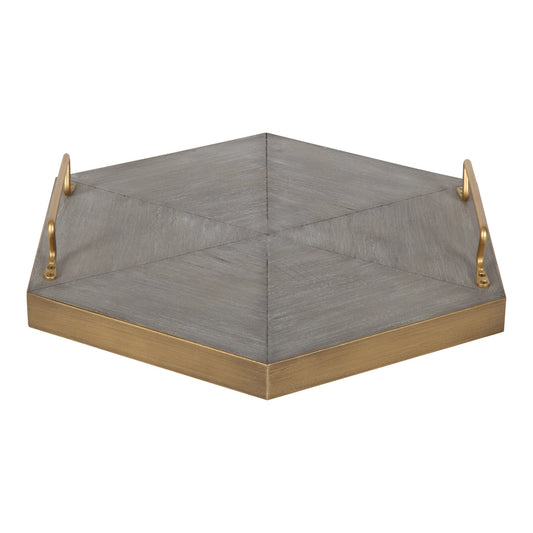 Sade Decorative Hexagon Tray
